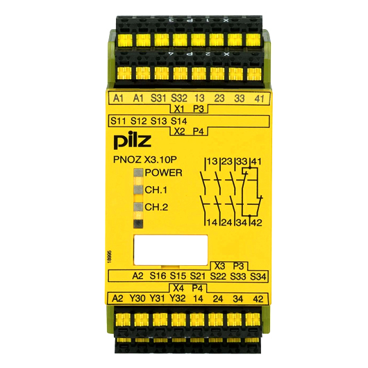 787314 New PILZ PNOZ X3.10P C 24VACDC 3n/o 1n/c 1so
